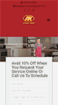 Mobile Screenshot of akappliancerepair.com